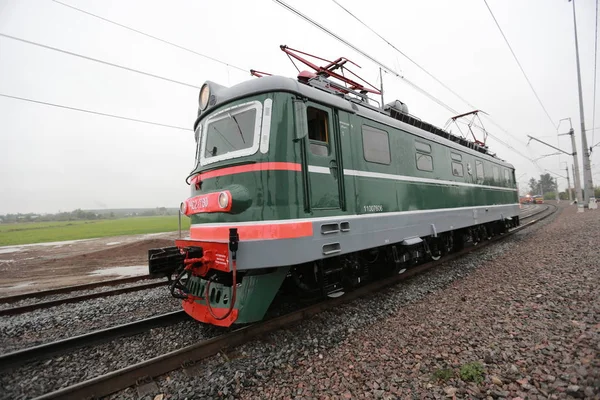 Locomotive électrique russe rétro — Photo
