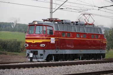 Retro Rus elektrikli lokomotif