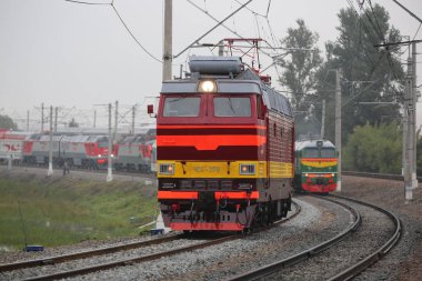 Retro Rus elektrikli lokomotif