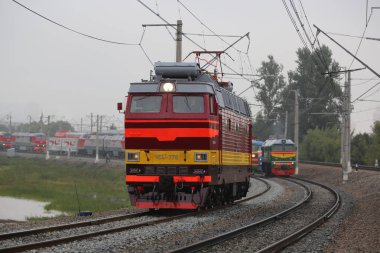 Retro Rus elektrikli lokomotif