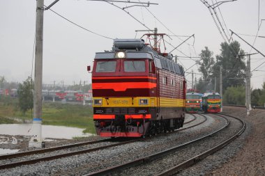 Retro Rus elektrikli lokomotif