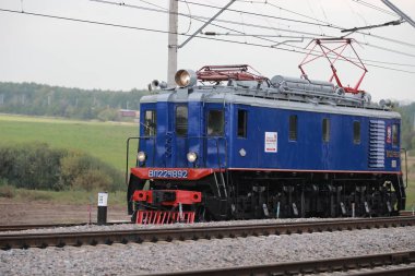 Retro Rus elektrikli lokomotif
