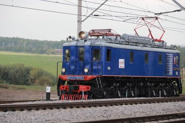 Retro Rus elektrikli lokomotif