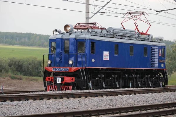 Locomotive électrique russe rétro — Photo