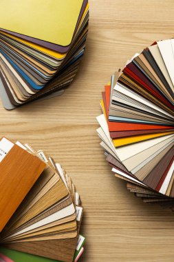 Renkli doku desen ve renk paleti - seçim için renk örnekleri