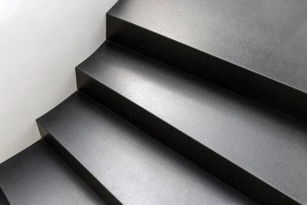 Abstracte Moderne Trappen Zwart Wit Stijl — Stockfoto