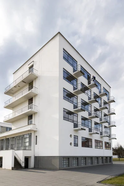 Dessau Deutschland März 2018 Das 1925 Vom Architekten Walter Gropius — Stockfoto