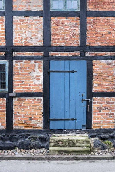 Starej Architektury Helsas Gard Szwedzkie Miasto Ystad Gminie Skane — Zdjęcie stockowe