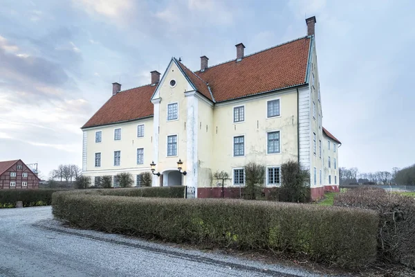 Kraholms Slott Eine Burg Aus Dem Jahrhundert Liegt Der Grafschaft — Stockfoto