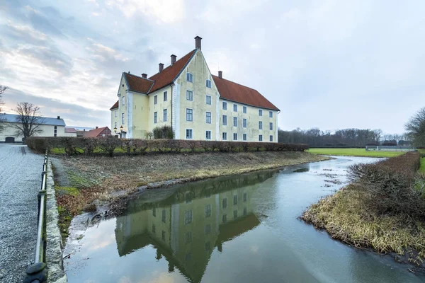 Krageholms Slott Château 14Ème Siècle Est Situé Dans Comté Skane — Photo