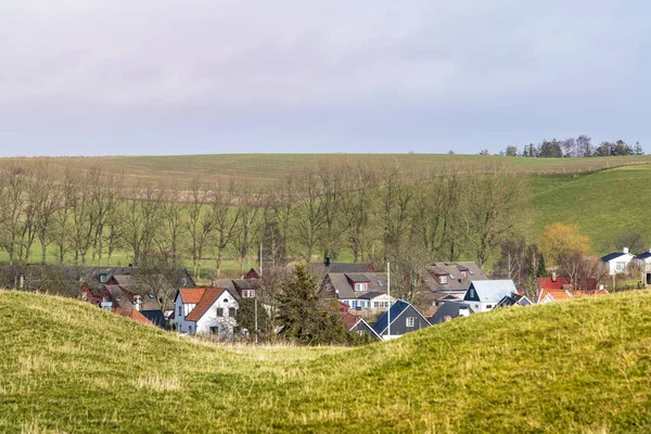 Skandinávská krajina v Maďarsku v župě vyděsit — Stock fotografie