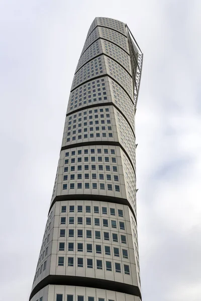 Malmo Sweden February 2018 Turning Torso Building West Harbour Area — Stock Photo, Image