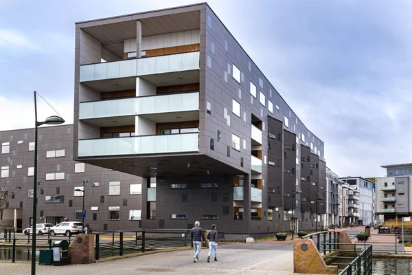 Luxury Apartments Western Harbour Malmo Vastra Hamnen Skane Sweden — Stock Photo, Image