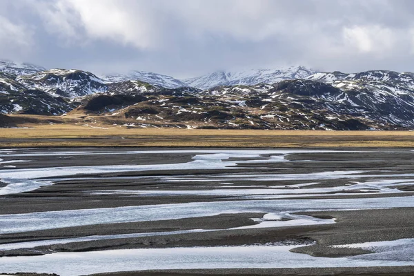 IJsland platteland — Stockfoto