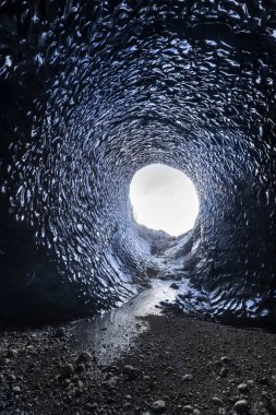 Kristal Mavi Buz Mağarası Skaftafell 