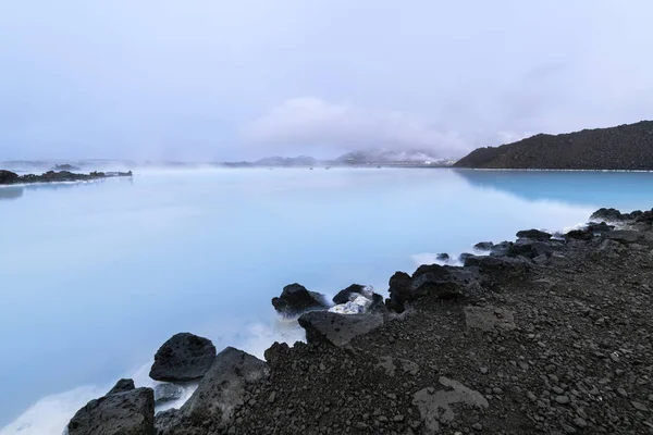 İzlanda'daki Blue Lagoon jeotermal tesisi 