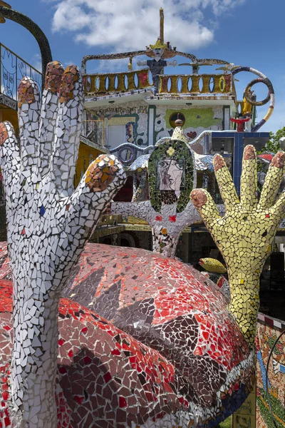 Fusterlandia - Jose Rodriguez Fuster tarafından sanatsal bir proje — Stok fotoğraf