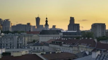 Varşova Finans merkezipanoraması