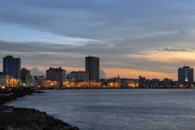 La Habana şehrinin panoraması, Küba