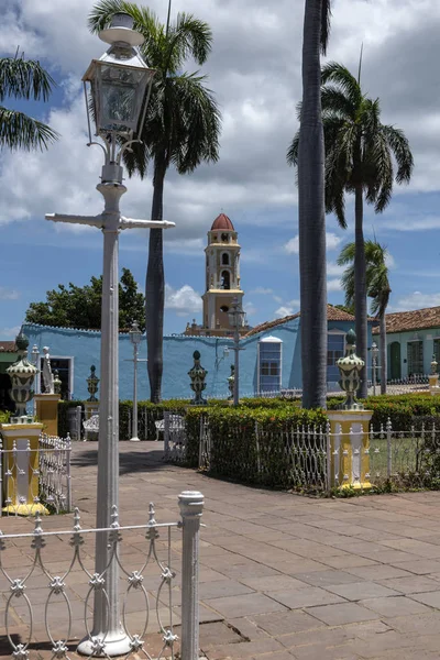 Plaza Mayor Trinidadban, Kubában — Stock Fotó