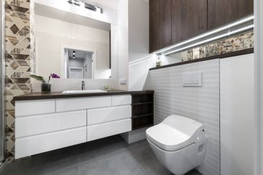 Modern interiod tasarım - banyo 