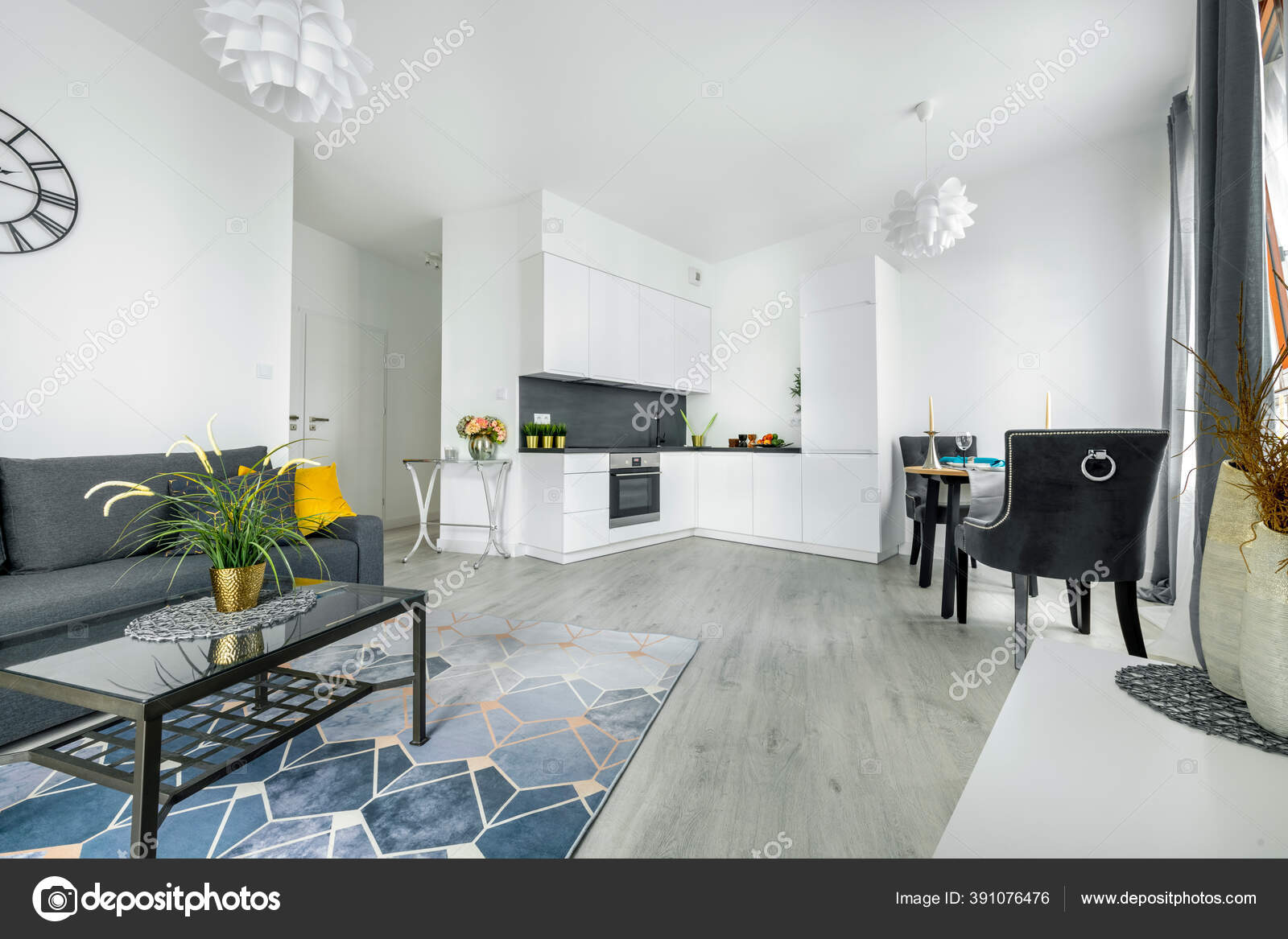 Modern Interior Design Living Room Open Kitchen Small 53 OFF