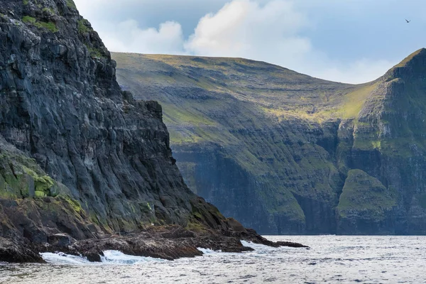 Paesaggio Naturale Nordico Isole Stremnoy Isole Faroe Danimarca — Foto Stock