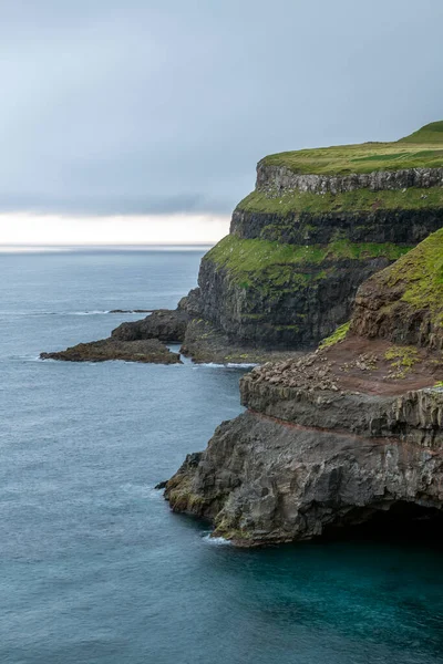 Paisagem Natural Nórdica Ilhas Faroé Dinamarca — Fotografia de Stock