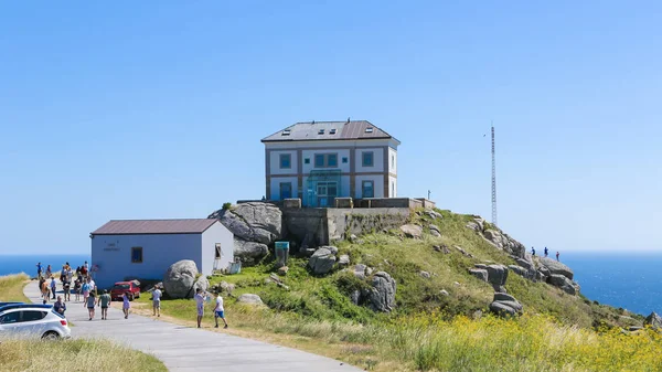 Fisterra Spain July 2014 Lighthouse End World Cape Finisterre Galicia — Stock Photo, Image