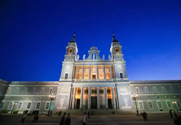 Cathédrale Almudena Est Principale Église Catholique Ville Madrid Espagne — Photo