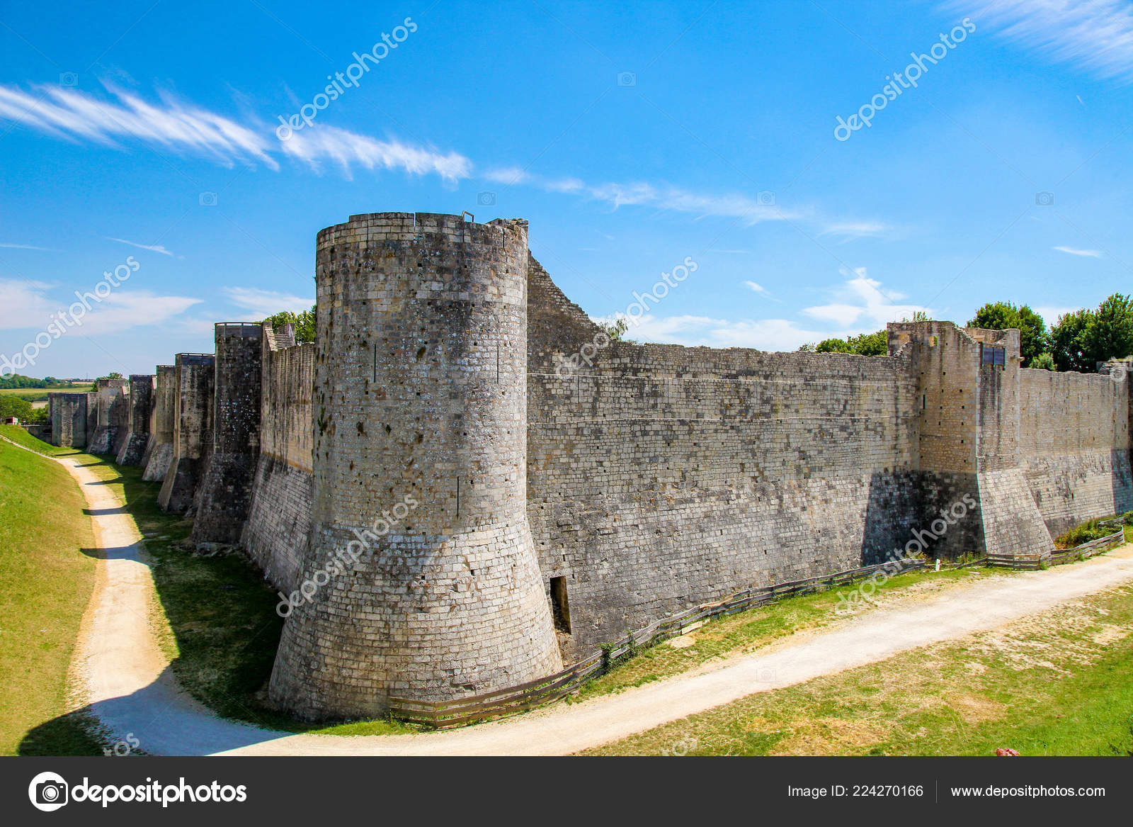 France Paris Region Seine Marne Historic Walls Provins Medieval City Stock Photo Image By C Jorisvo