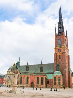 Stokholm, İsveç, mezar Riddarholmen kilisede yer İsveçli kralları