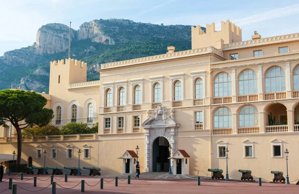 Mónaco Noviembre 2018 Palacio Del Príncipe Mónaco Residencia Oficial Del — Foto de Stock
