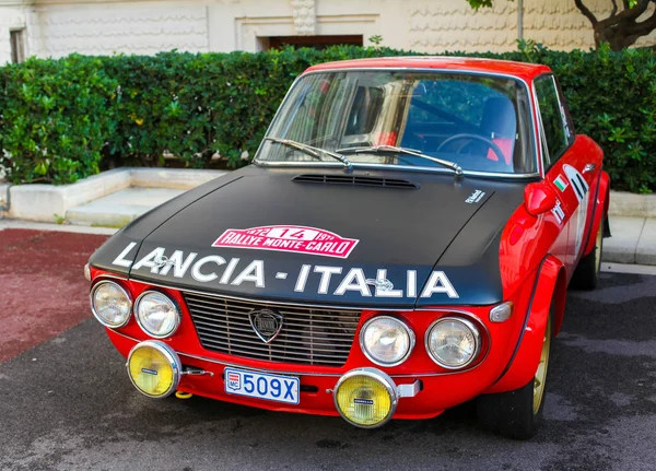 Monaco November 2018 Lancia Auto Het Centrum Van Monaco Ville — Stockfoto