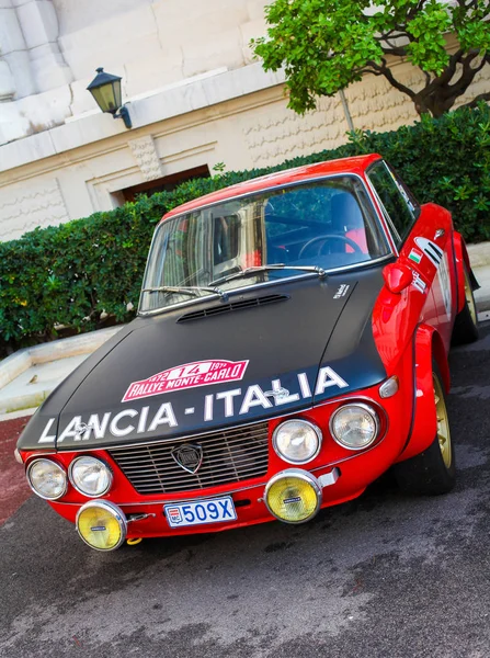 Μονακό Νοεμβρίου 2018 Αυτοκινητοβιομηχανία Lancia Για Κέντρο Του Μονακό Στο — Φωτογραφία Αρχείου