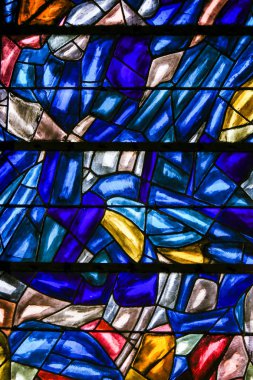 Paris'te Vitray, St Severin Kilisesi