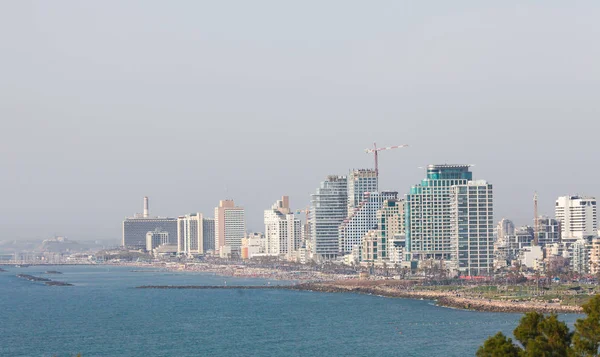 Skyline of Tel Aviv, Israel — Stock Photo, Image