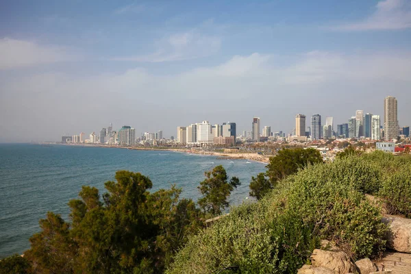 Skyline de Tel Aviv, Israel — Fotografia de Stock