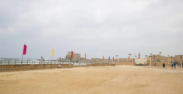 Cidade Romana Antiga de Cesareia em Israel — Fotografia de Stock