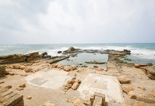 Cidade Romana Antiga de Cesareia em Israel — Fotografia de Stock