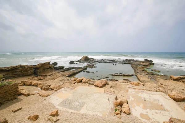 Cidade Romana Antiga de Cesareia em Israel — Fotografia de Stock