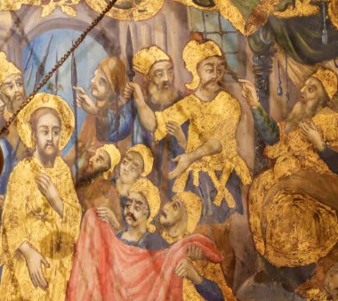 Kutsal Sepulchre Kilisesi Fresco, Kudüs - Sanhedrin Tr