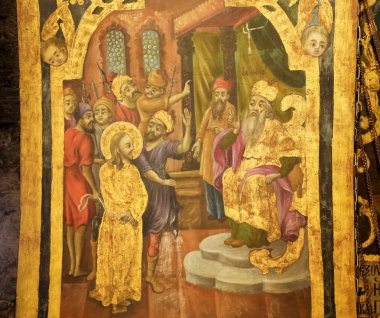 Kutsal Sepulchre Kilisesi Fresco, Kudüs - Sanhedrin Tr
