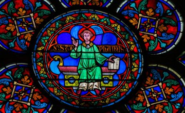 Notre Dame Vitray, Paris, Saint Stephen 