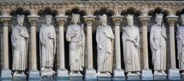 Notre Dame, Paris 'teki Galerie des Rois.