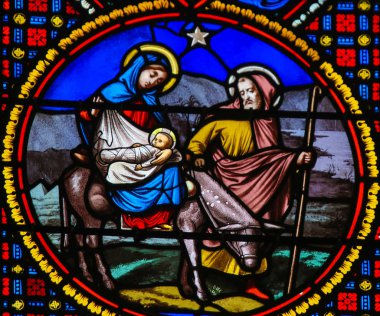 Notre-Dame-des-flots Vitray, Le Havre - Egyp Uçuş