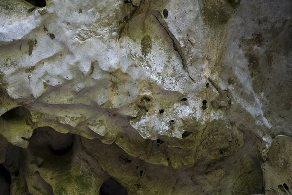 Stalaktyty Stalagmity Jaskiniach Hub Pah Tard Tard Jaskini Wiele Kapać — Zdjęcie stockowe