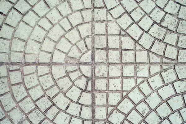 Brick Pathway Colorful Park — Stock Photo, Image