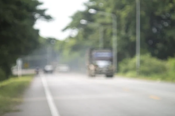 道路上车辆的模糊 — 图库照片