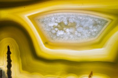 Doğal Sarı Akik kristal yüzey, Sarı Akik kristal yakın kesit. arka plan doku.